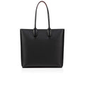 CHRISTIAN LOUBOUTIN CABATA CALFSKIN LEATHER ZIPPED TOTE BAG