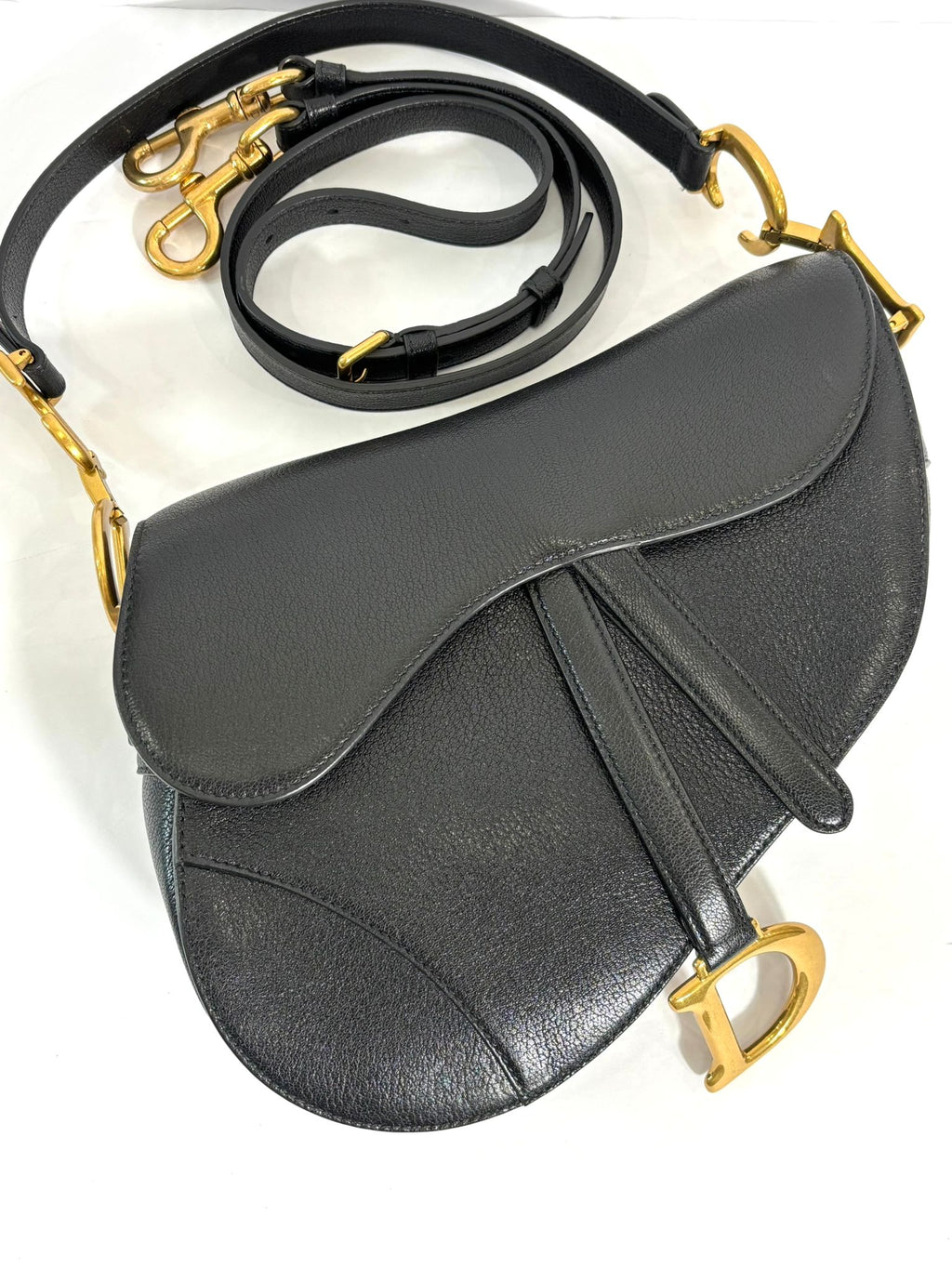 DIOR GOATSKIN SADDLE BAG