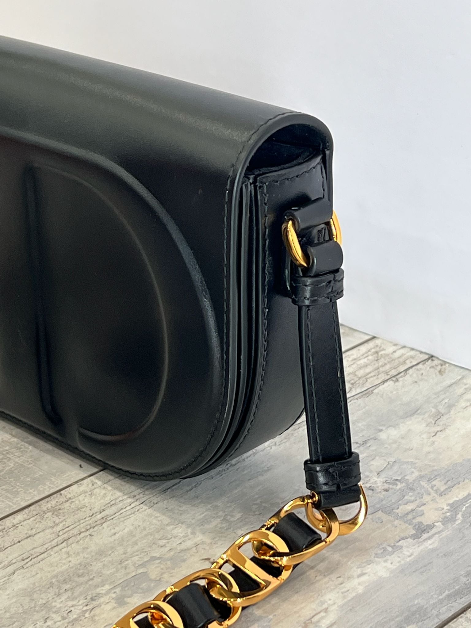 DIOR C'EST DIOR LEATHER CROSSBODY BAG