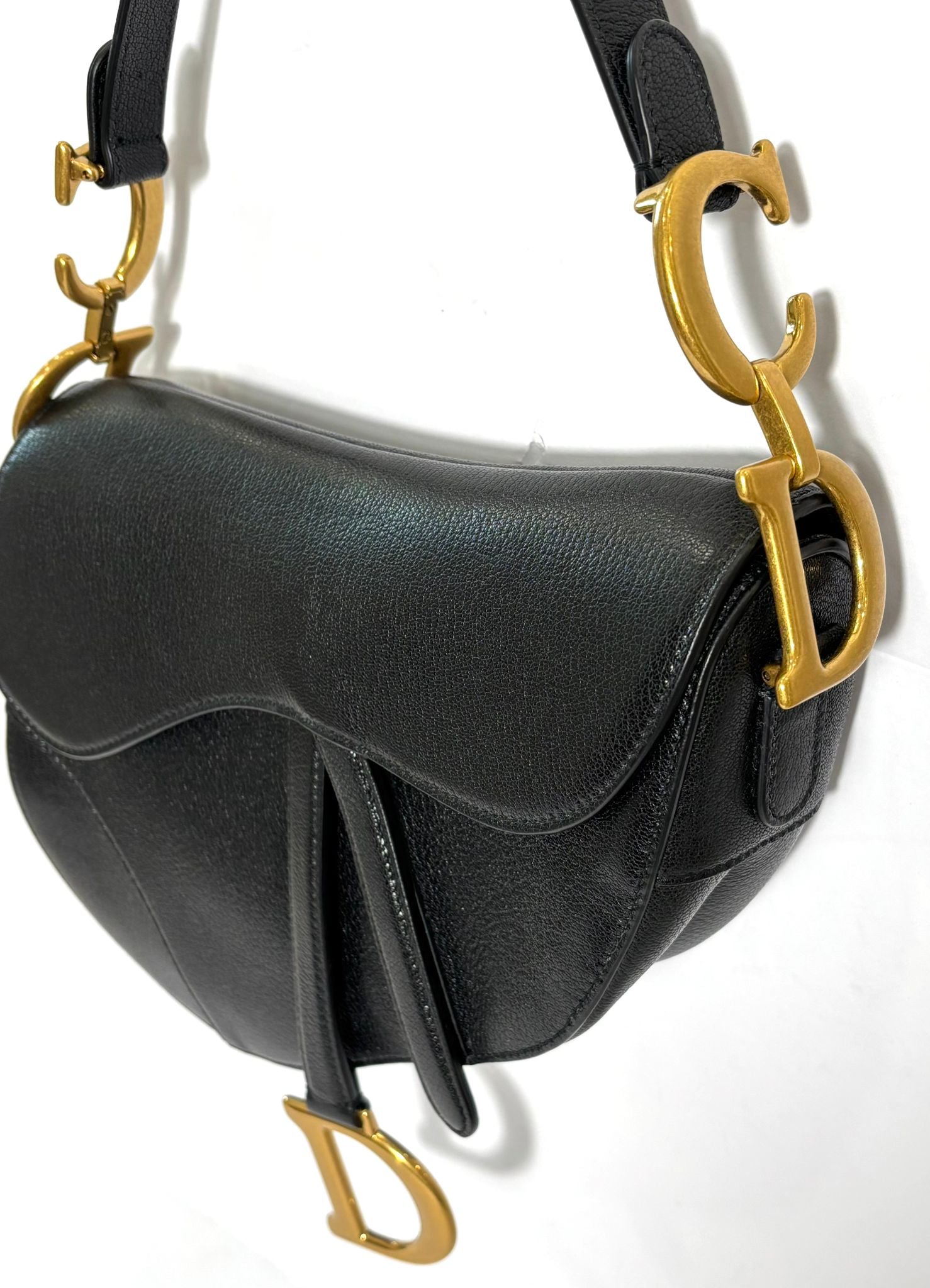 DIOR GOATSKIN SADDLE BAG