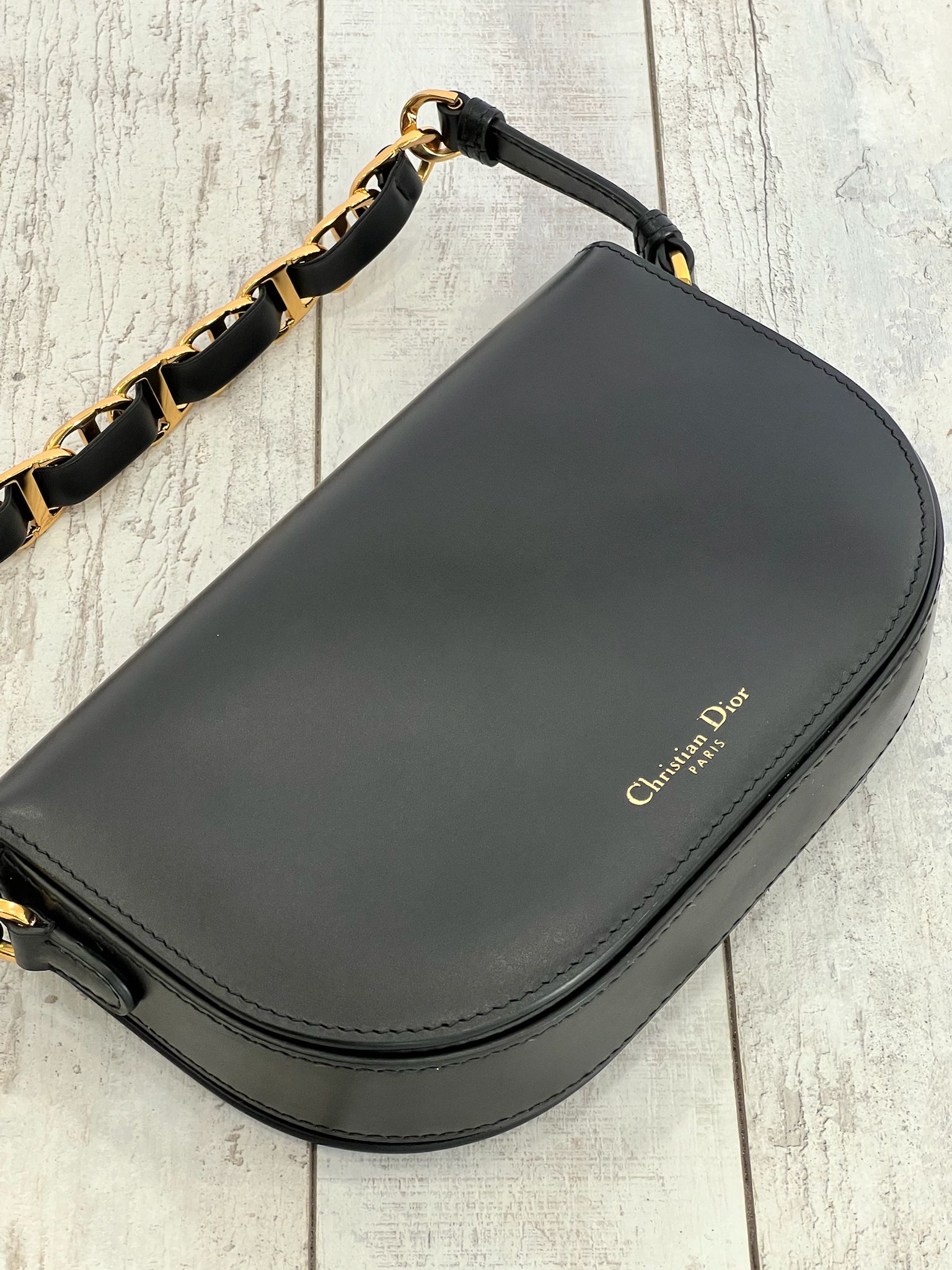 DIOR C'EST DIOR LEATHER CROSSBODY BAG