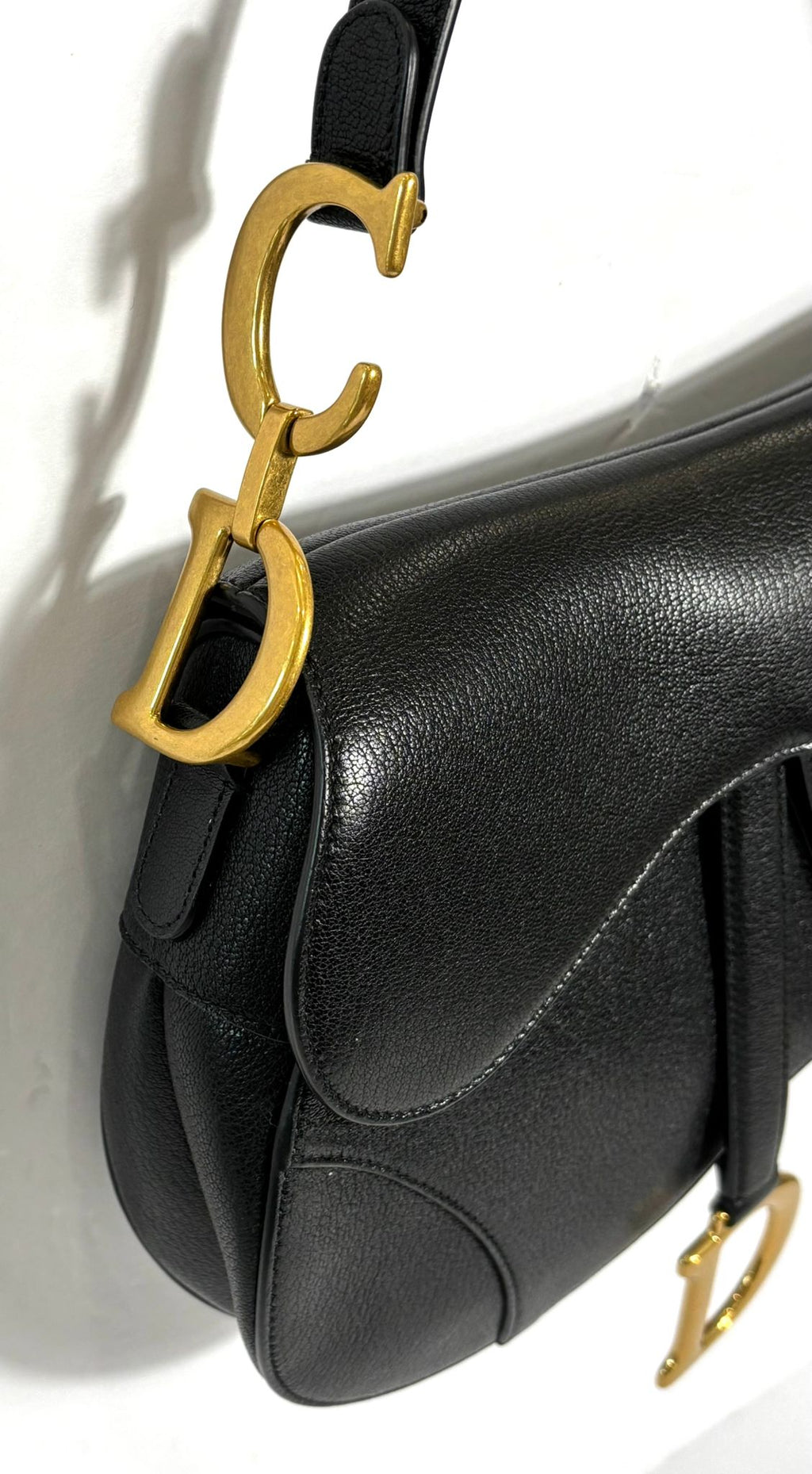DIOR GOATSKIN SADDLE BAG
