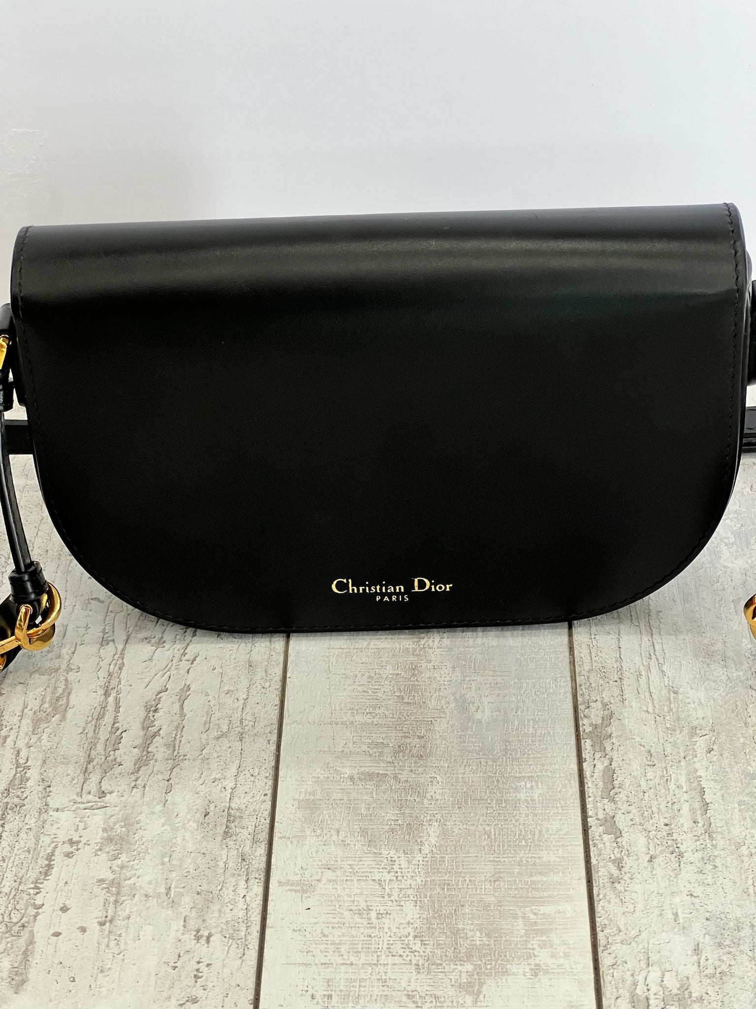 DIOR C'EST DIOR LEATHER CROSSBODY BAG