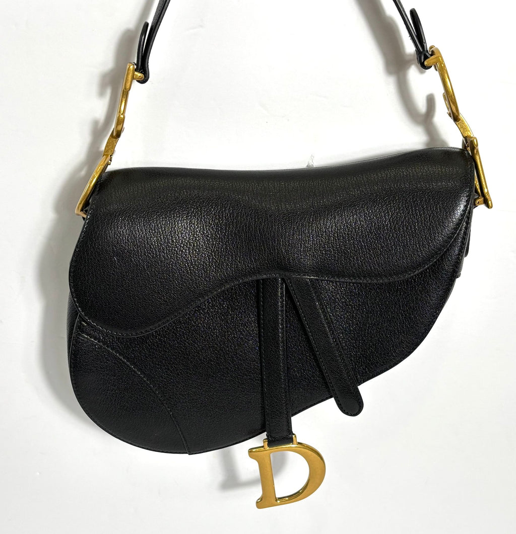DIOR GOATSKIN SADDLE BAG