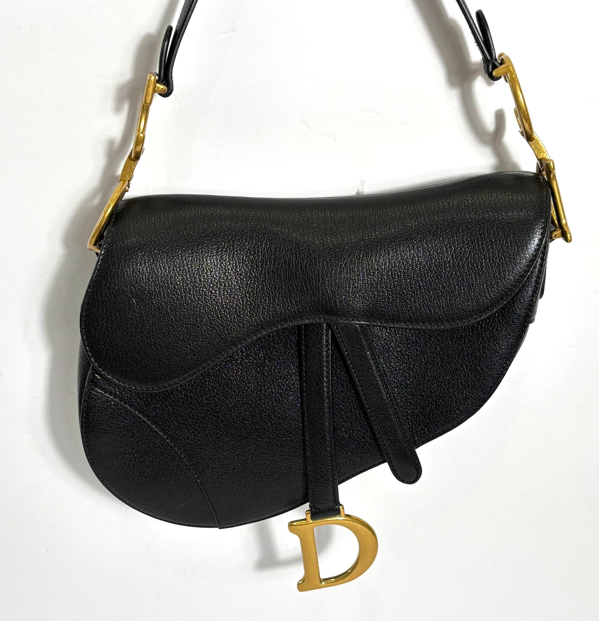 DIOR GOATSKIN SADDLE BAG