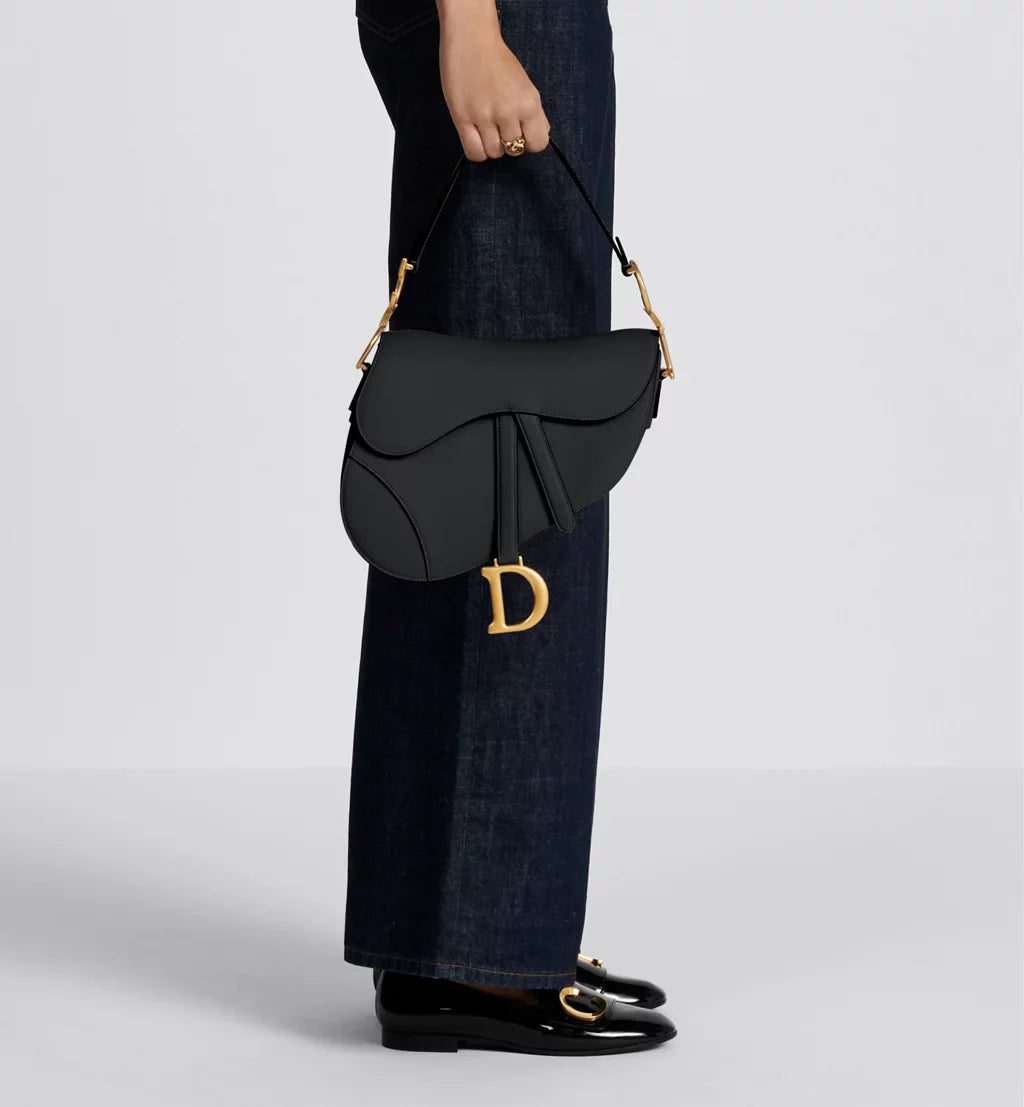 DIOR GOATSKIN SADDLE BAG