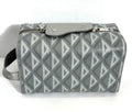 DIOR COATED CANVAS CD DIAMOND LINGOT TOLIETRY POUCH