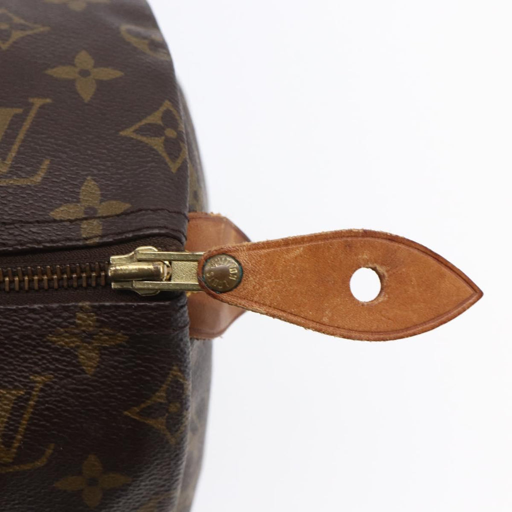 Louis Vuitton Speedy Bandouliere Bag Monogram Canvas Brown Canvas Handbag (Pre-Owned)