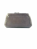 JUDITH LEIBER Grey Leather Handbag