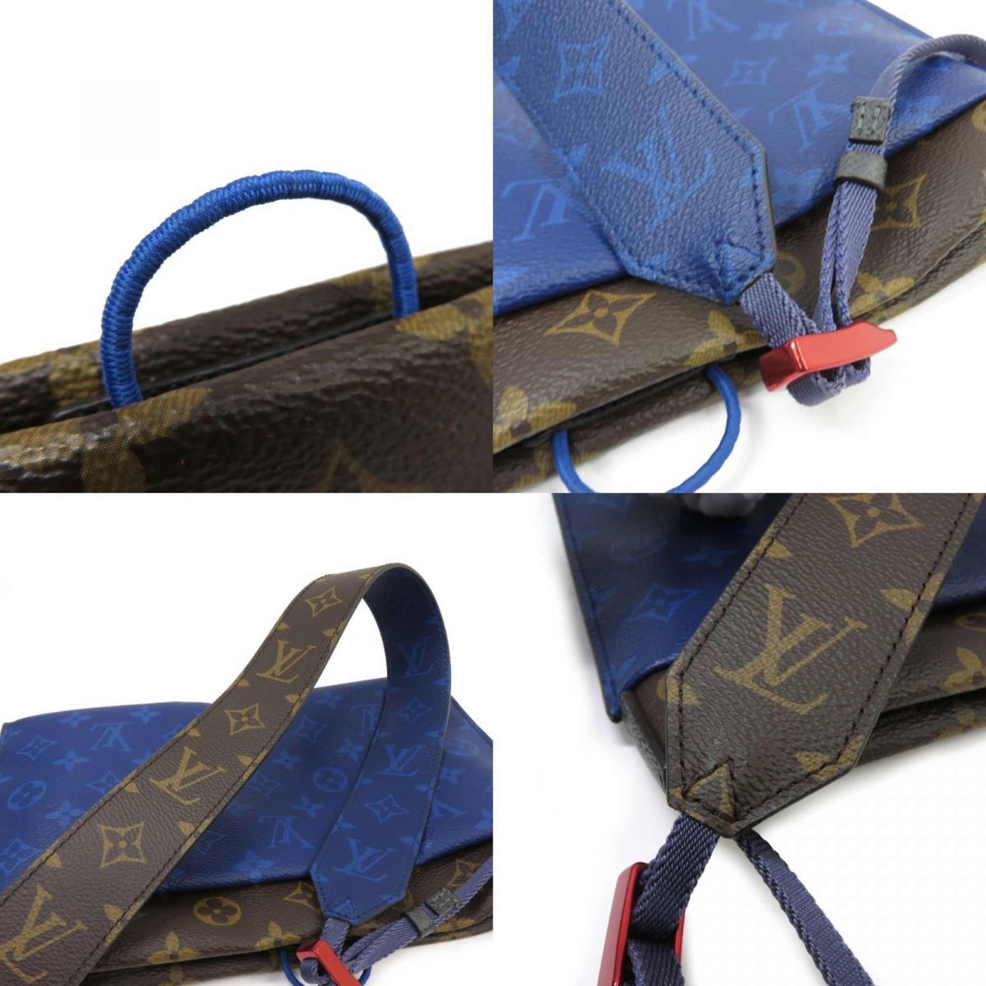 Louis Vuitton Pochette Outdoor Monogram Canvas Brown Canvas Clutche & Pouche Bag (Pre-Owned)