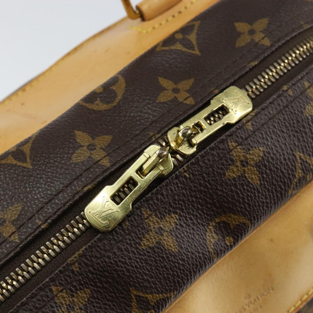Louis Vuitton Deauville Handbag Monogram Canvas Brown Canvas Handbag (Pre-Owned)