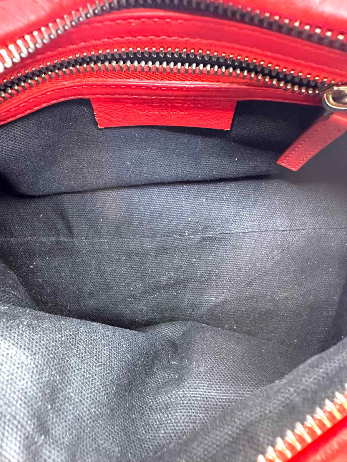 GIVENCHY Red Leather Handbag