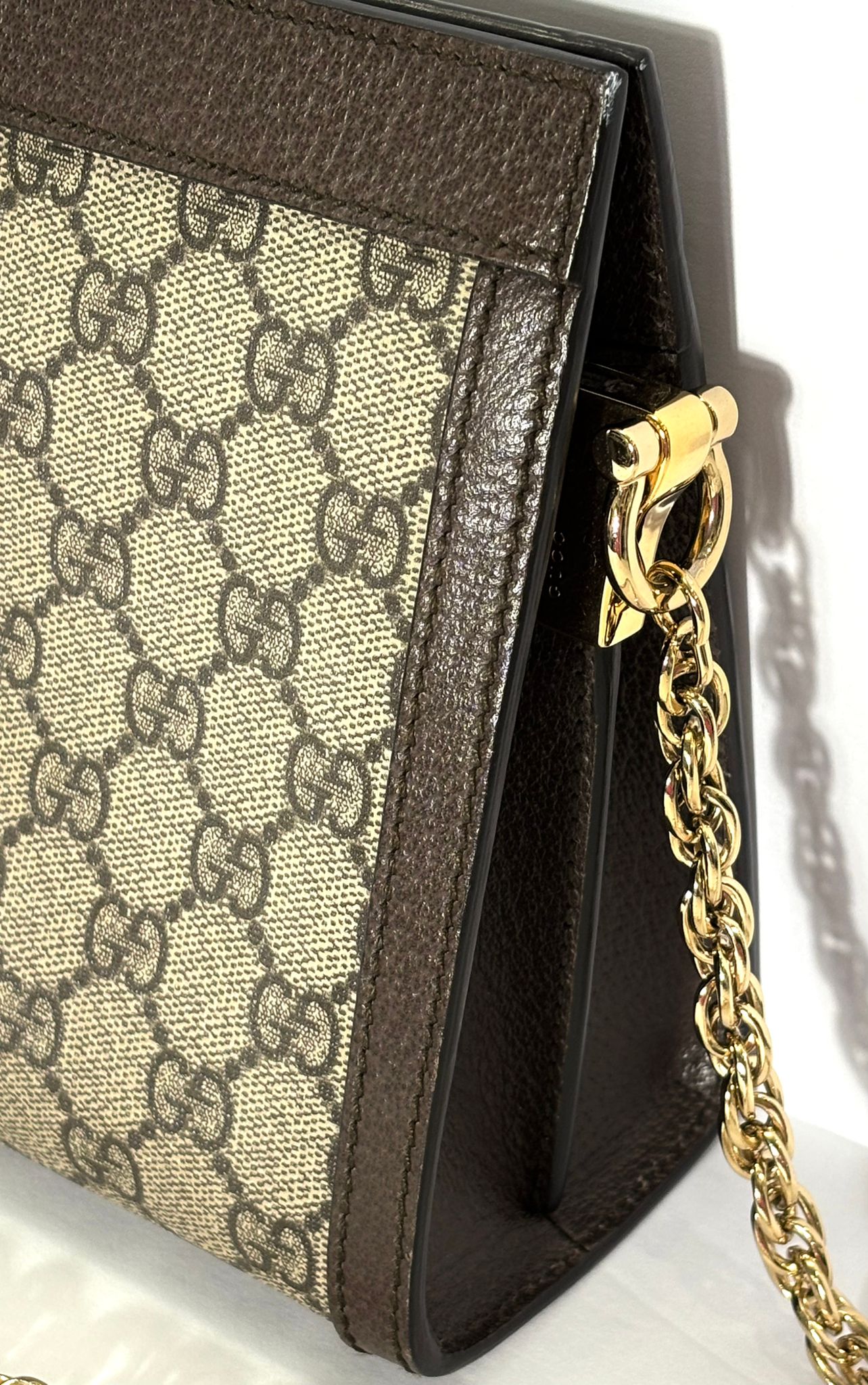 GG SUPREME OPHIDIA SMALL CHAIN  STRAP SHOULDER BAG