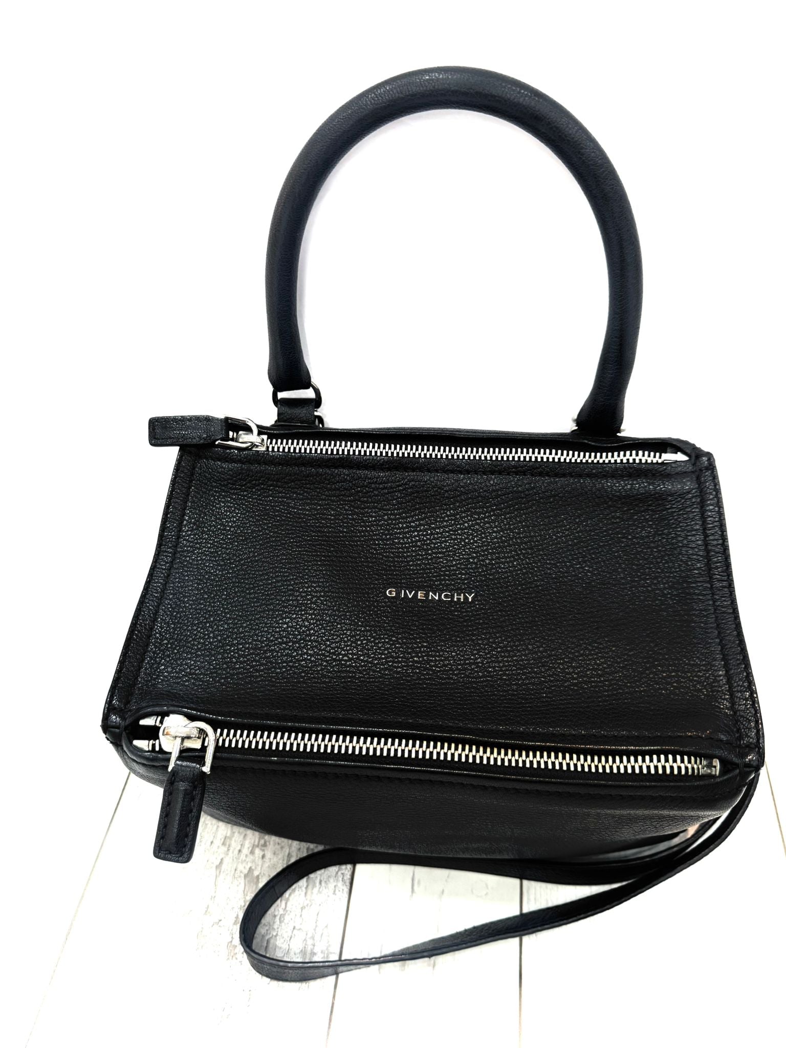 GIVENCHY LEATHER PANDORA CROSSBODY BAG