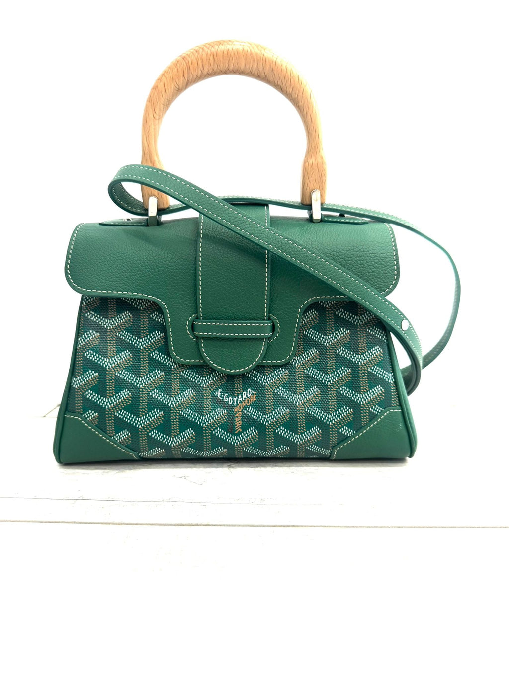 GOYARD GOYARDINE SAIGON MINI SOUPLE HANDBAG