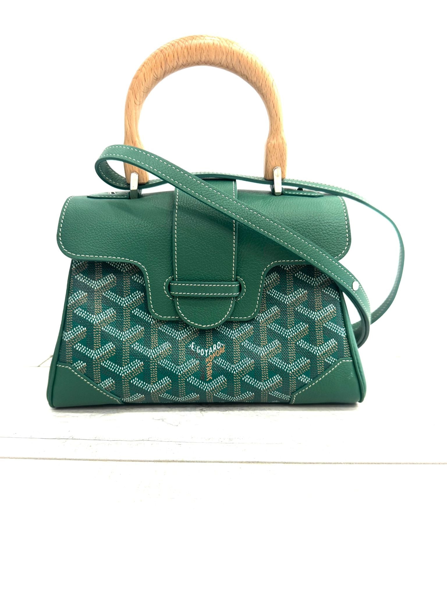 GOYARD GOYARDINE SAIGON MINI SOUPLE HANDBAG