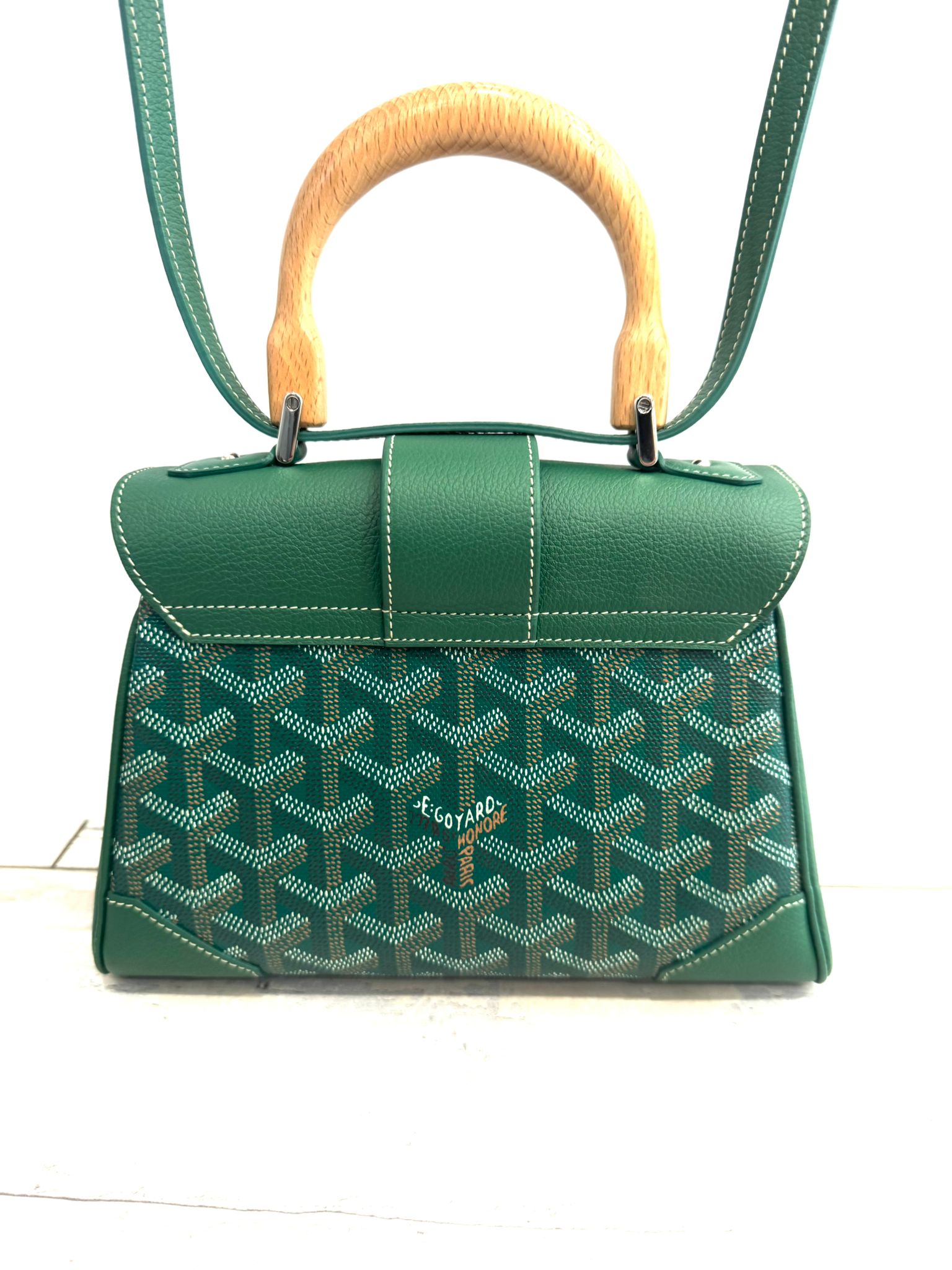 GOYARD GOYARDINE SAIGON MINI SOUPLE HANDBAG