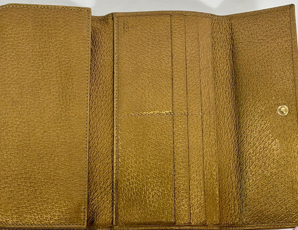 GUCCI MONOGRAM PRINCY CONTINENTAL WALLET