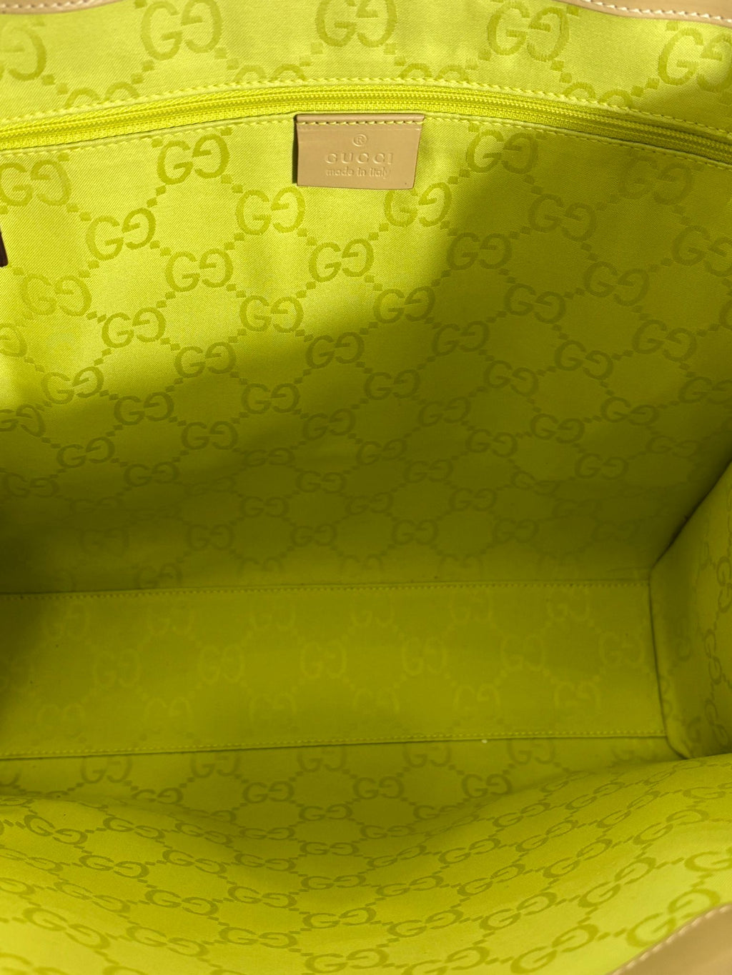GUCCI PISTON LOCK JACKIE VINTAGE CALFSKIN TOTE BAG