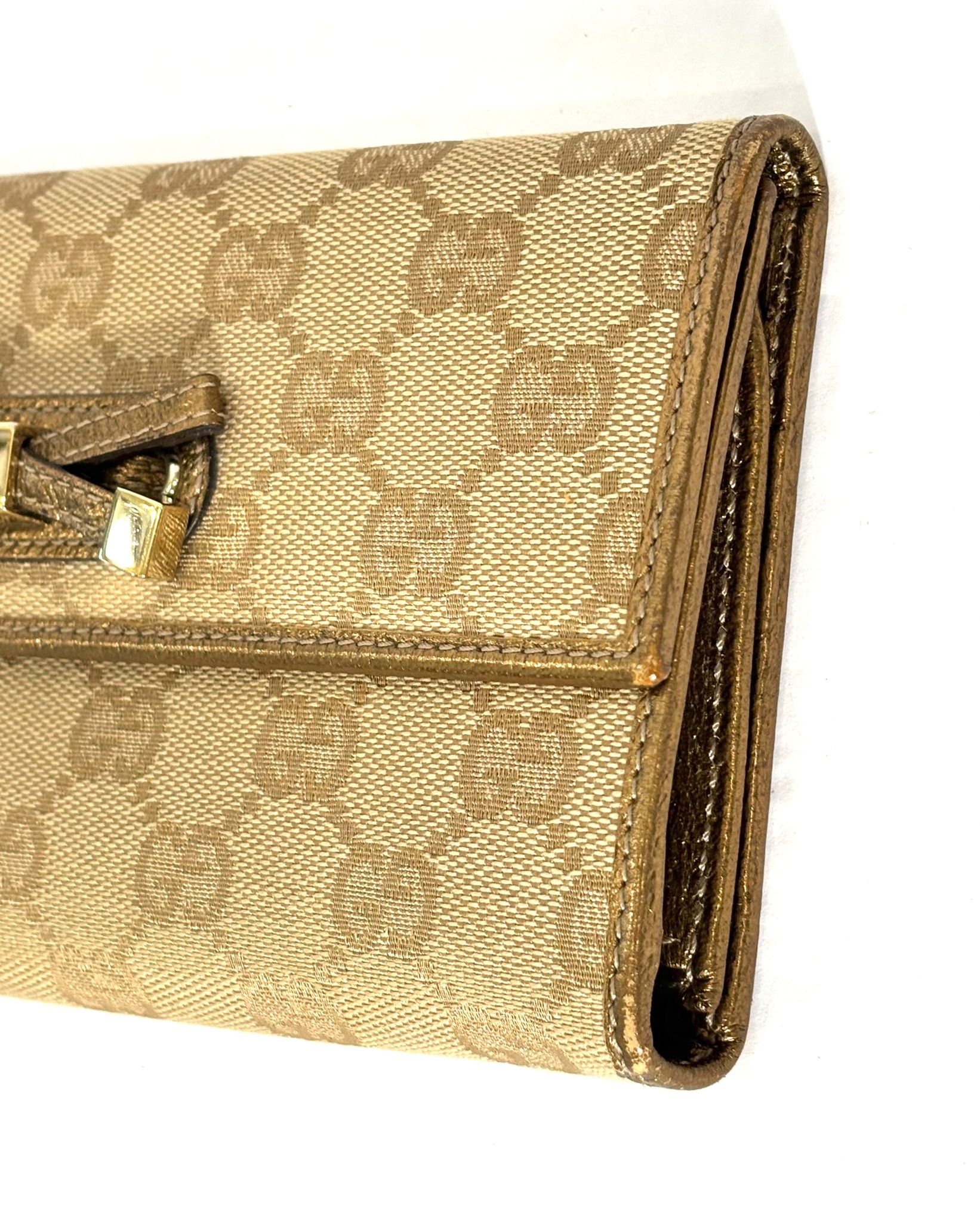 GUCCI MONOGRAM PRINCY CONTINENTAL WALLET