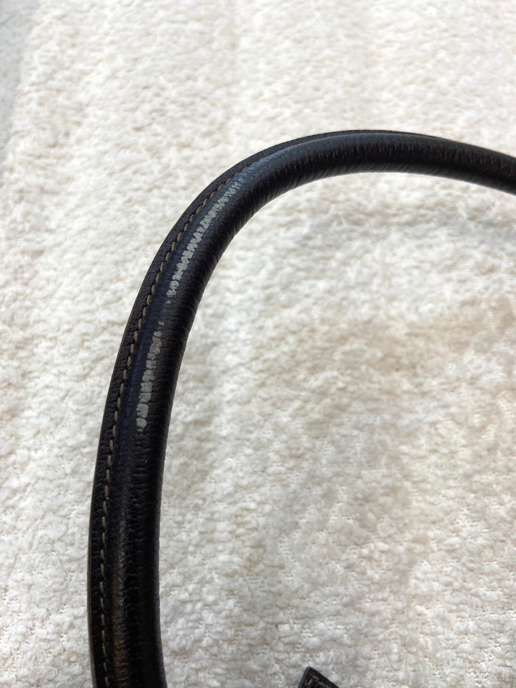 GUCCI MONOGRAM SMALL ABBEY D RING HOBO BAG