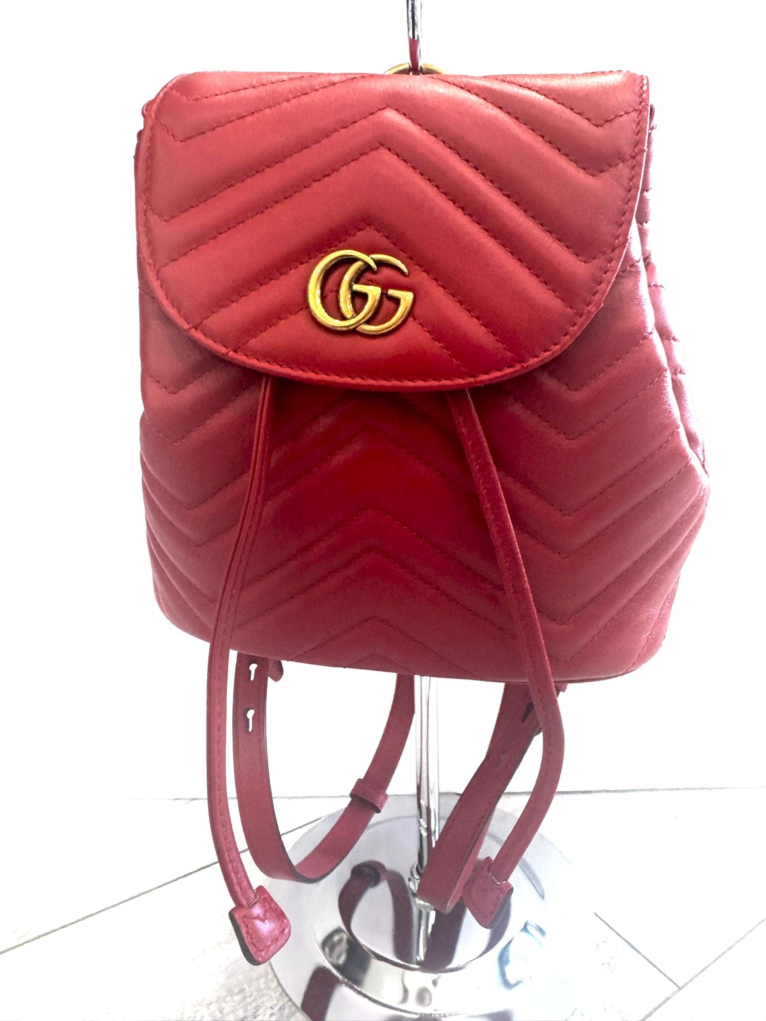 GUCCI DOUBLE G BACKPACK