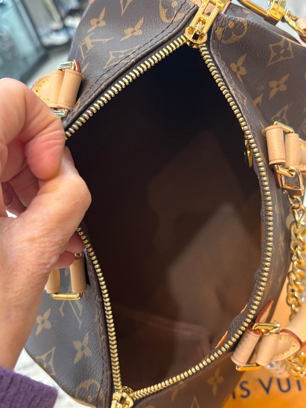 LOUIS VUITTON MONOGRAM SPEEDY 25 BANDOULIÈRE HANDBAG