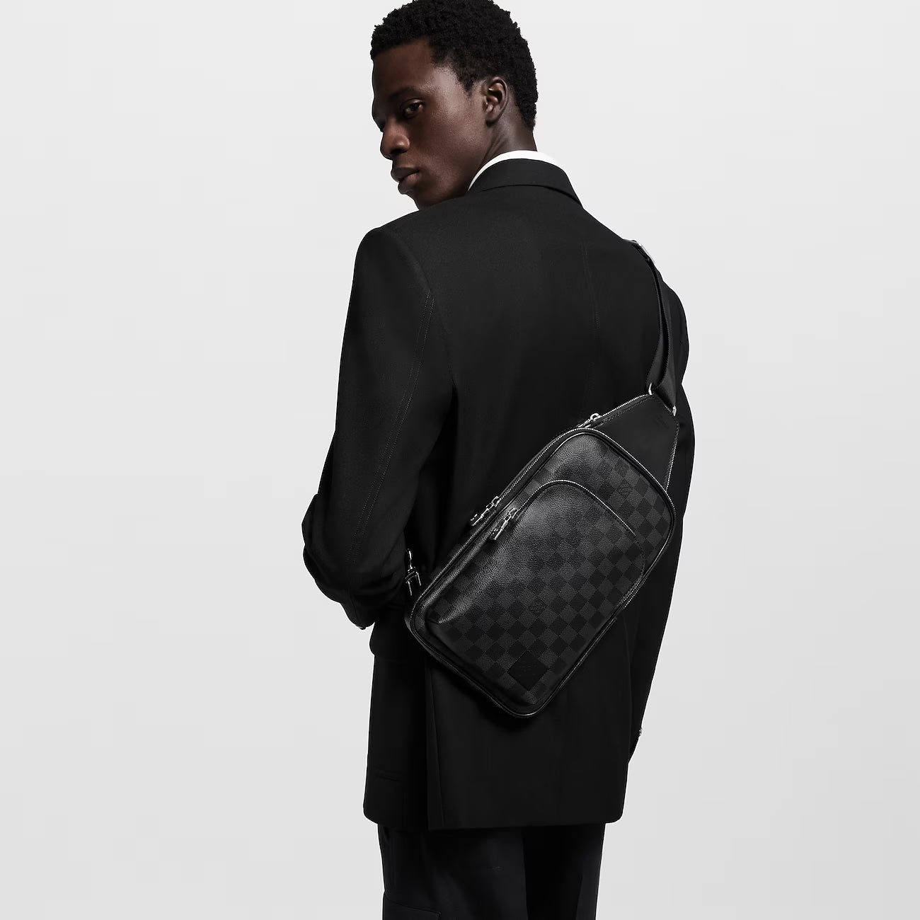 LOUIS VUITTON DAMIER GRAPHITE AVENUE SLINGBAG CROSSBODY