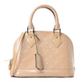 Louis Vuitton Alma Vernis BB Dune Bag