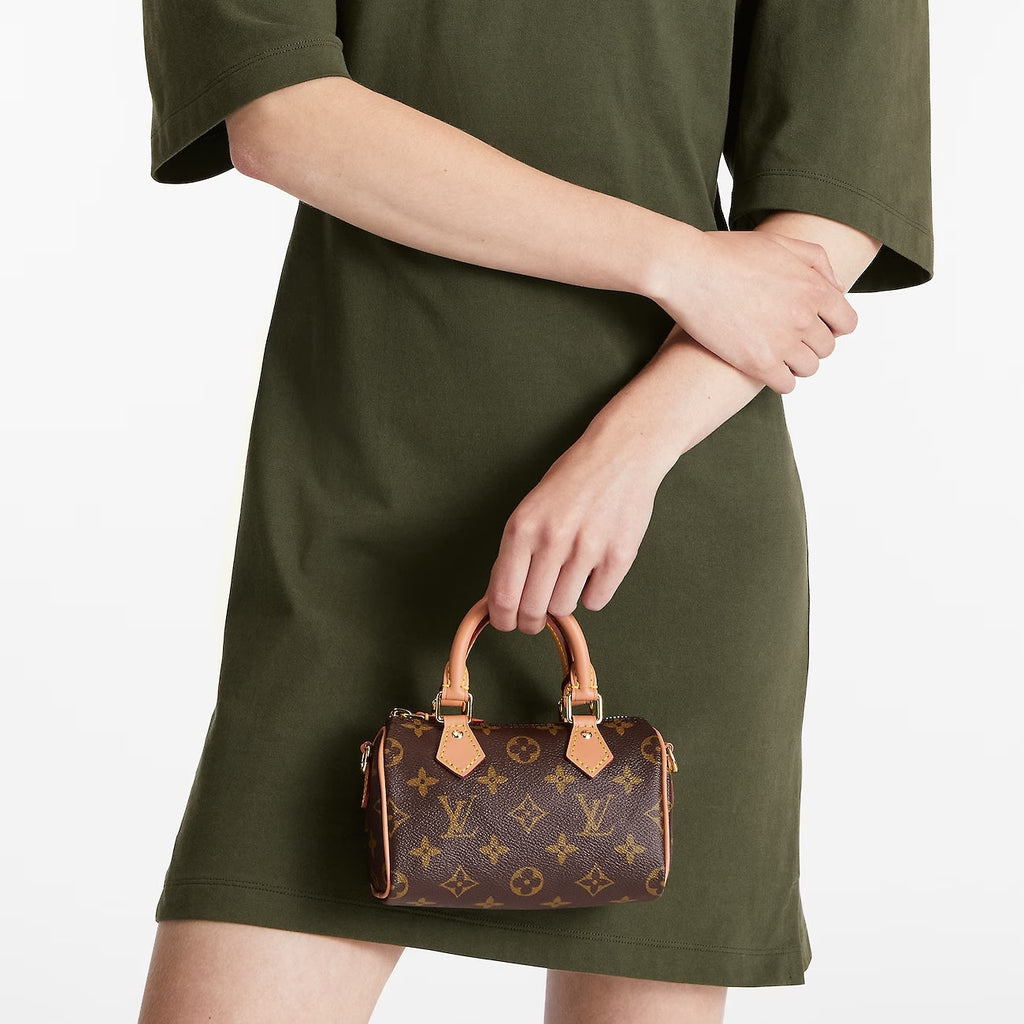 LOUIS VUITTON MONOGRAM NANO SPEEDY HANDBAG