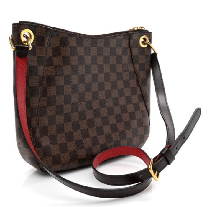 LOUIS VUITTON DAMIER EBENE SOUTH BANK CROSSBODY BAG