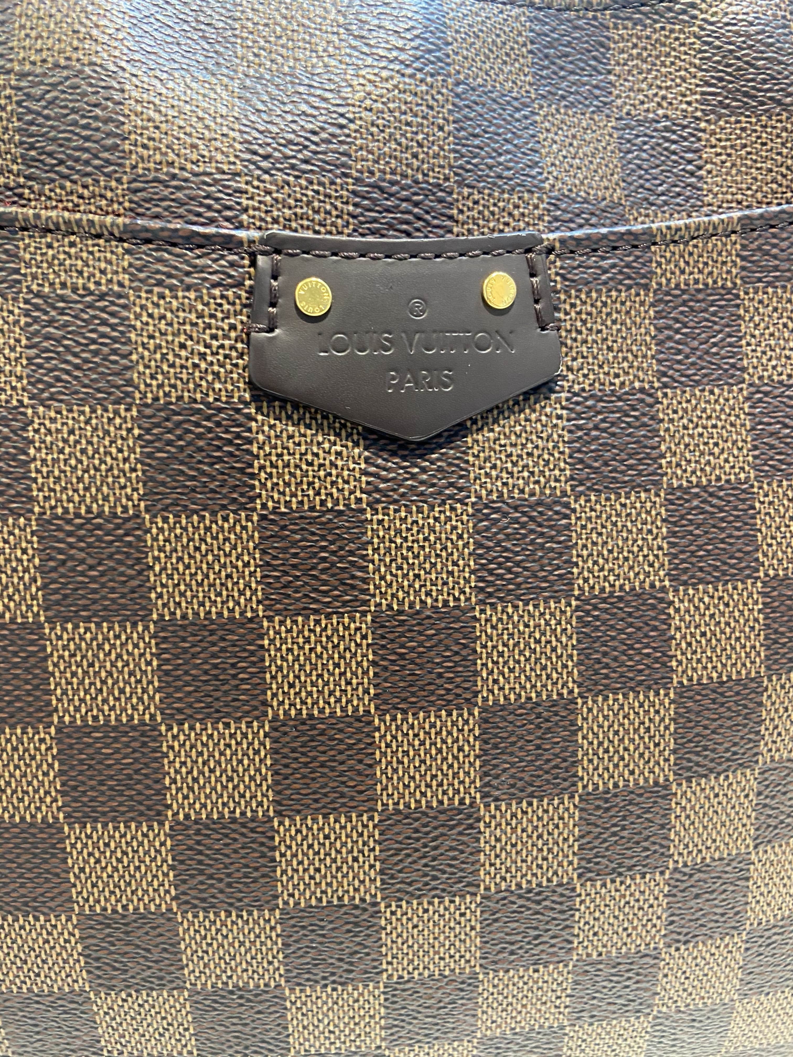 LOUIS VUITTON DAMIER EBENE SOUTH BANK CROSSBODY BAG