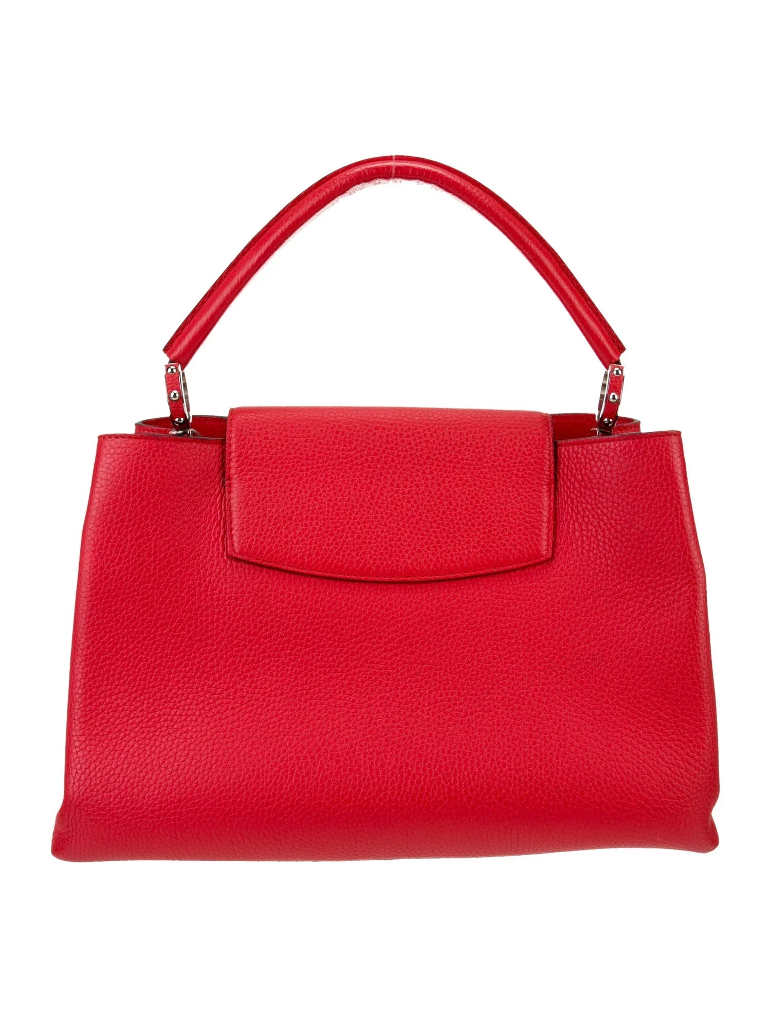 LOUIS VUITTON VEAU CAPUCINES MM CHERRY BAG