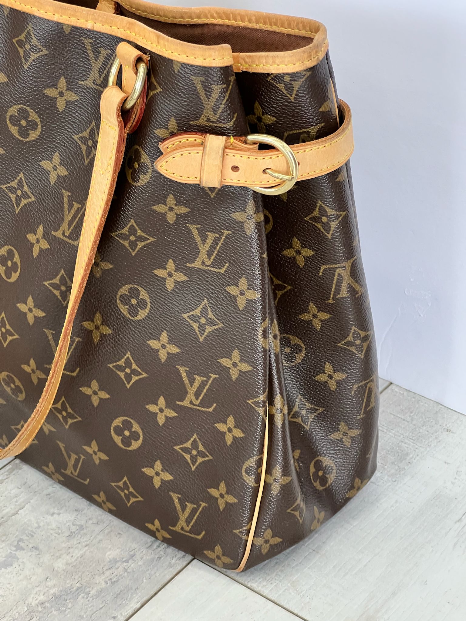 LOUIS VUITTON LV MONOGRAM BATIGNOLLES VERTICAL VINTAGE BAG