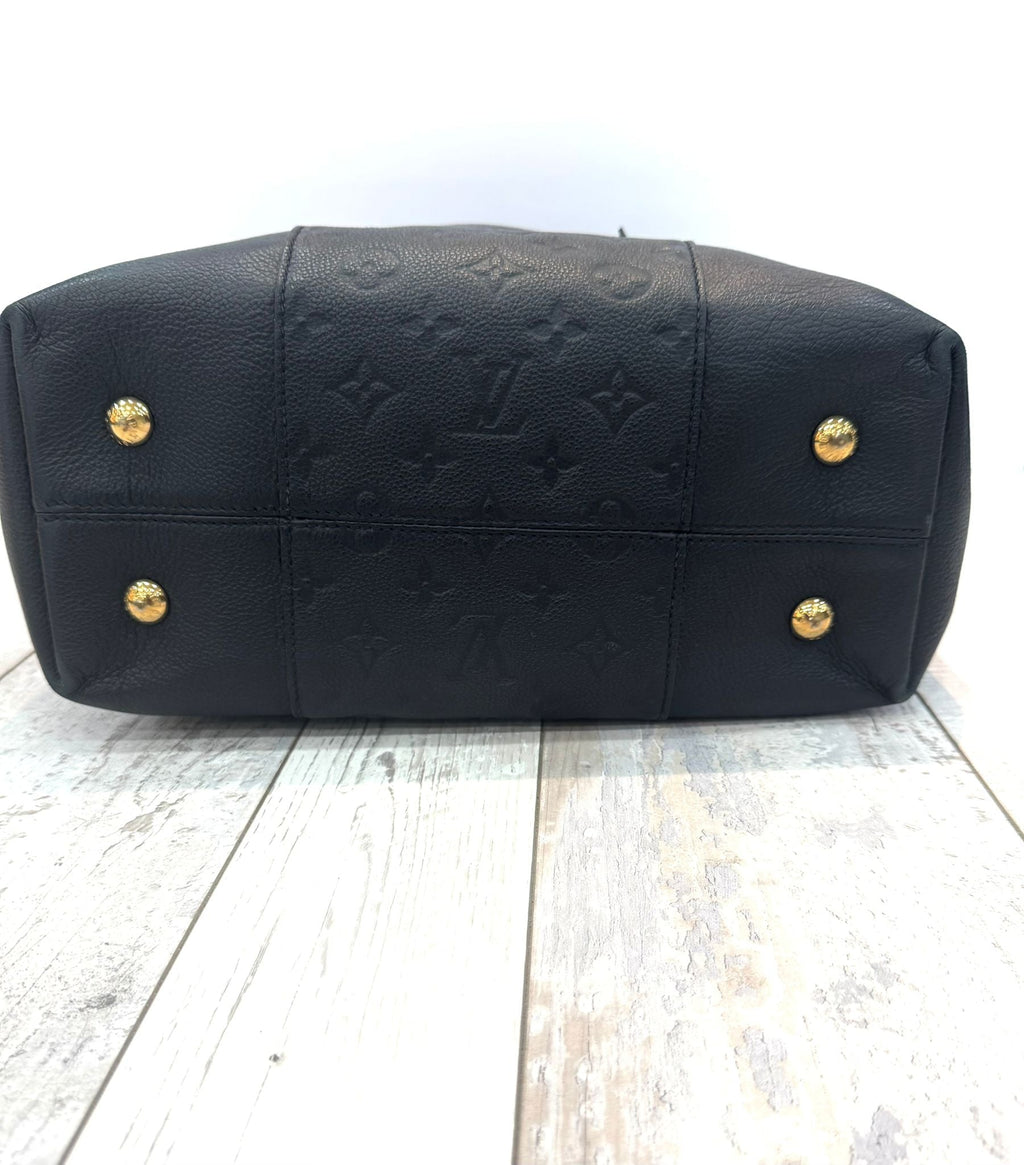 LOUIS VUITTON LV MONOGRAM EMPERINTE LEATHER MELIE SHOULDER BAG