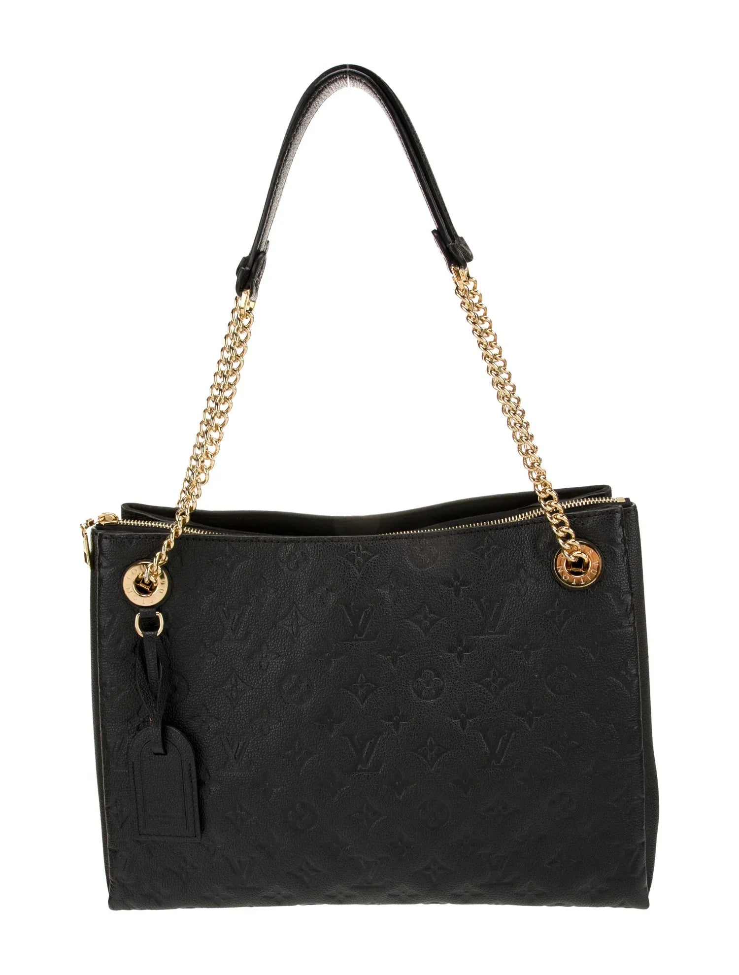 LOUIS VUITTON CALFSKIN LEATHER SURENE TOTE BAG