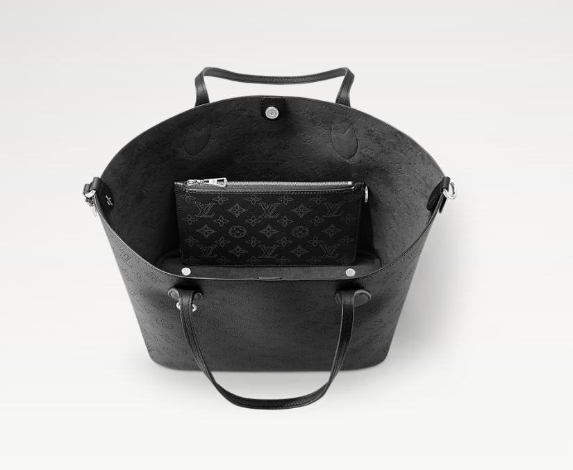 LOUIS VUITTON BLOSSOM MAHINA CALFSKIN LEATHER MM BAG