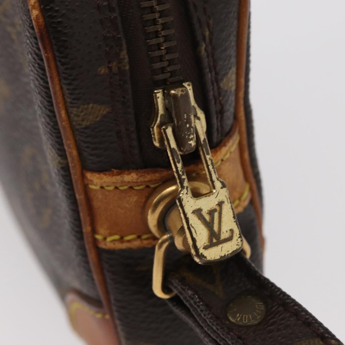 Louis Vuitton Marly Dragonne Clutch Monogram Canvas Brown Canvas Clutche & Pouche Bag (Pre-Owned)