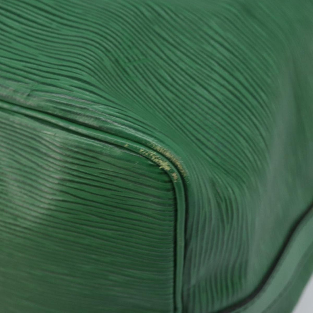 Louis Vuitton Petit Noe Handbag Epi Leather Green Leather Shoulder Bag Bag (Pre-Owned)