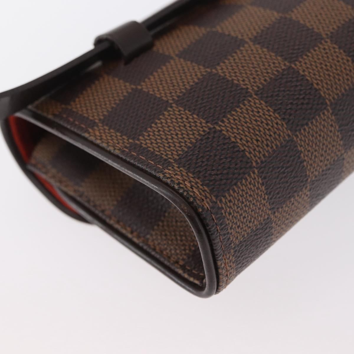 Louis Vuitton Florentine Waist Bag Monogram Canvas Brown Canvas Clutche & Pouche Bag (Pre-Owned)