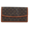 Louis Vuitton Dame Pochette Monogram Canvas Brown Canvas Clutche & Pouche Bag (Pre-Owned)