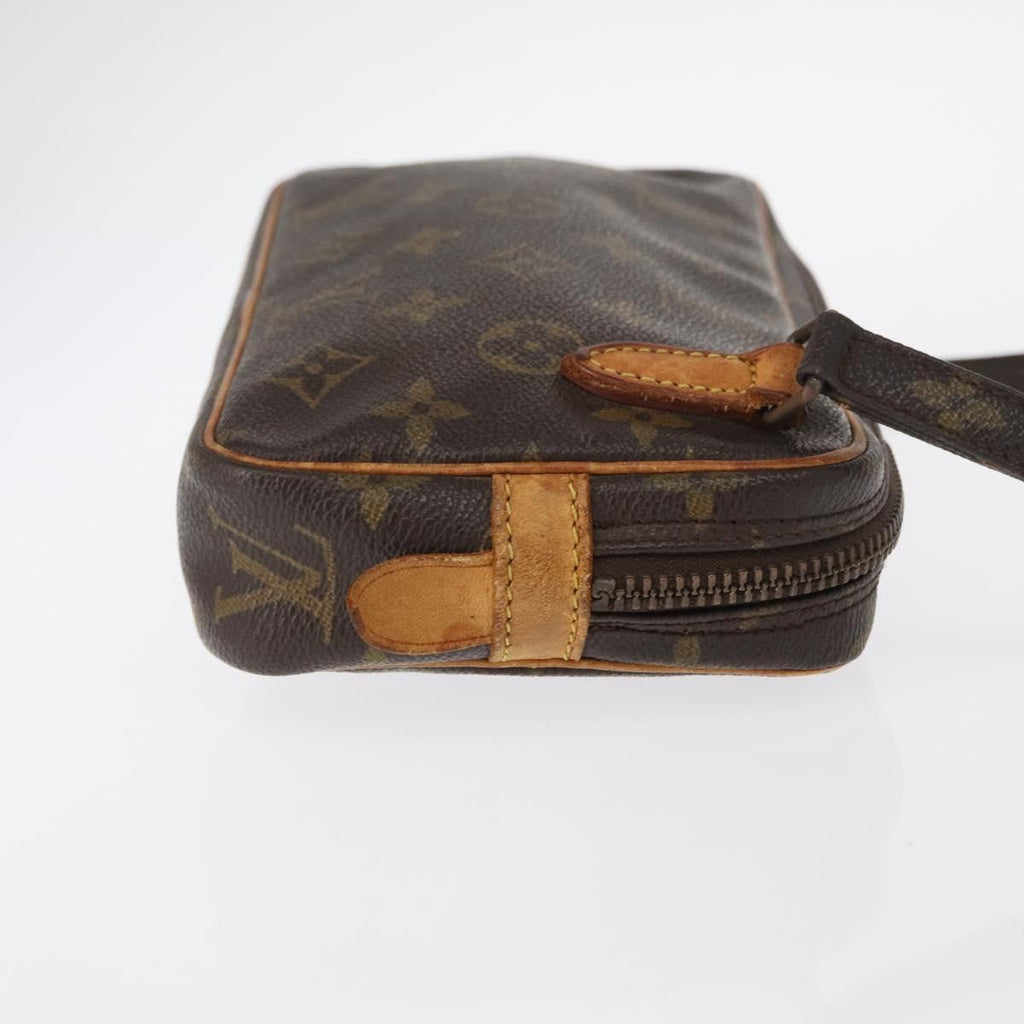 Louis Vuitton Pochette Marly Bandouliere Bag Monogram Canvas Brown Canvas Clutche & Pouche Bag (Pre-Owned)