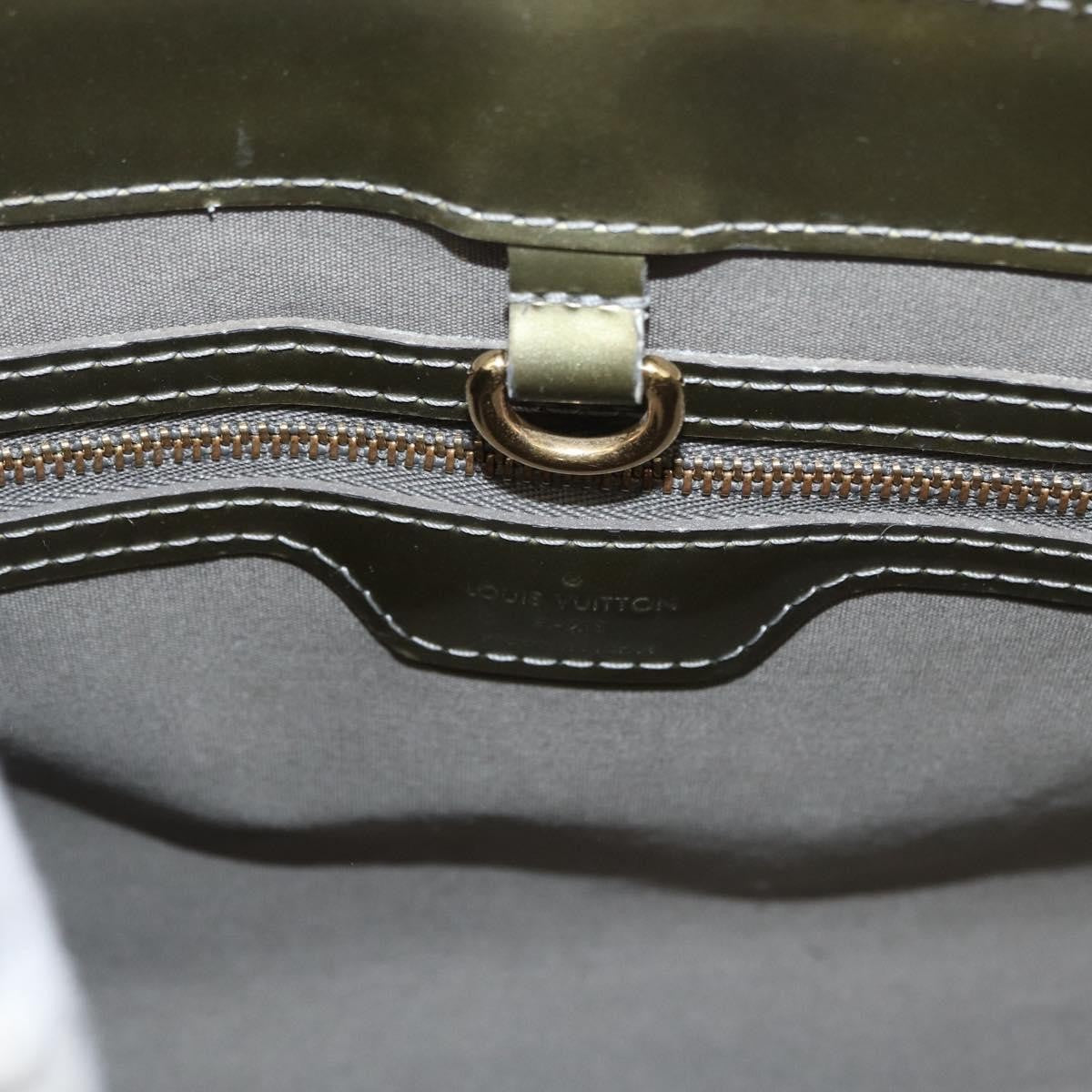 Louis Vuitton Wilshire Handbag Monogram Vernis Gray Patent_Leather Tote Bag Bag (Pre-Owned)
