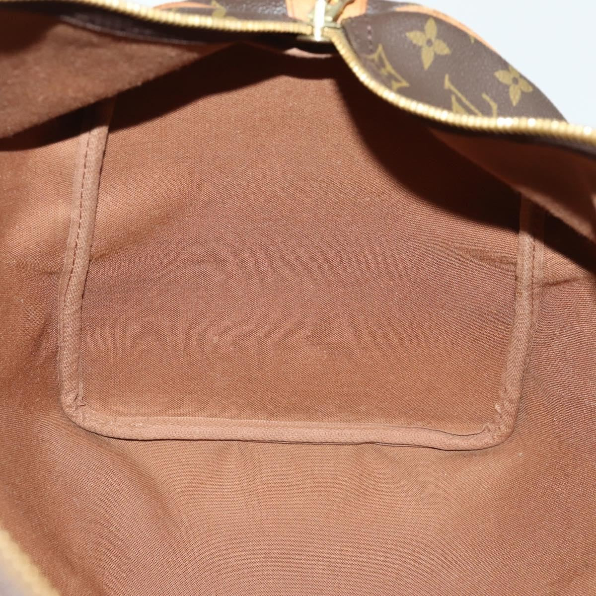 Louis Vuitton Keepall Bag Monogram Canvas Brown Canvas Travel Bag Bag (Pre-Owned)