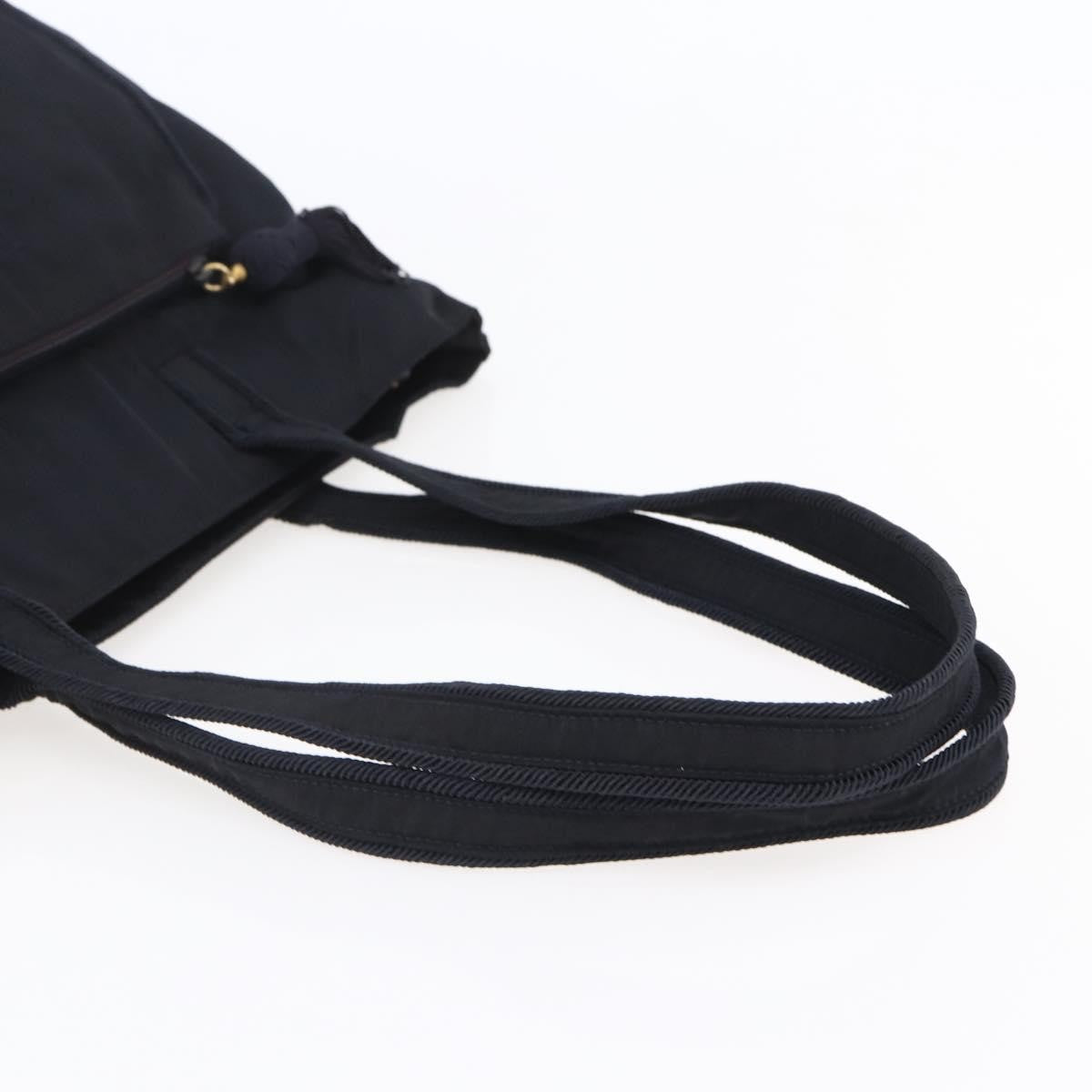 Prada Front Pocket Zip Tote Tessuto Black Nylon Tote Bag Bag (Pre-Owned)