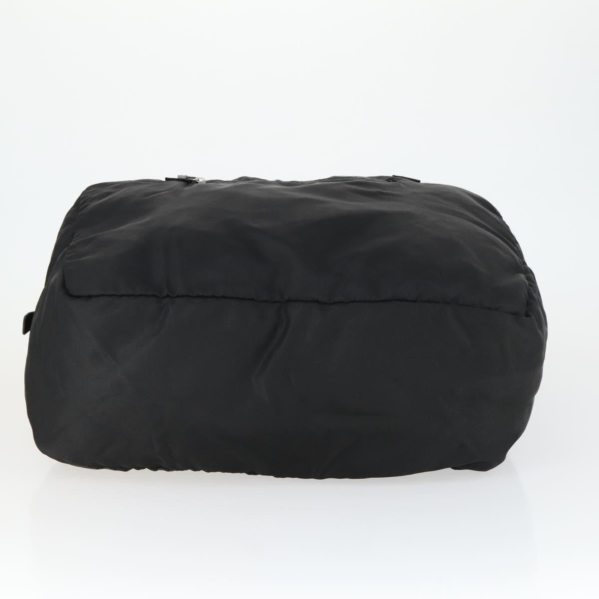 Gucci Vintage Travel Bag Nylon Black Nylon Travel Bag Bag (Pre-Owned)