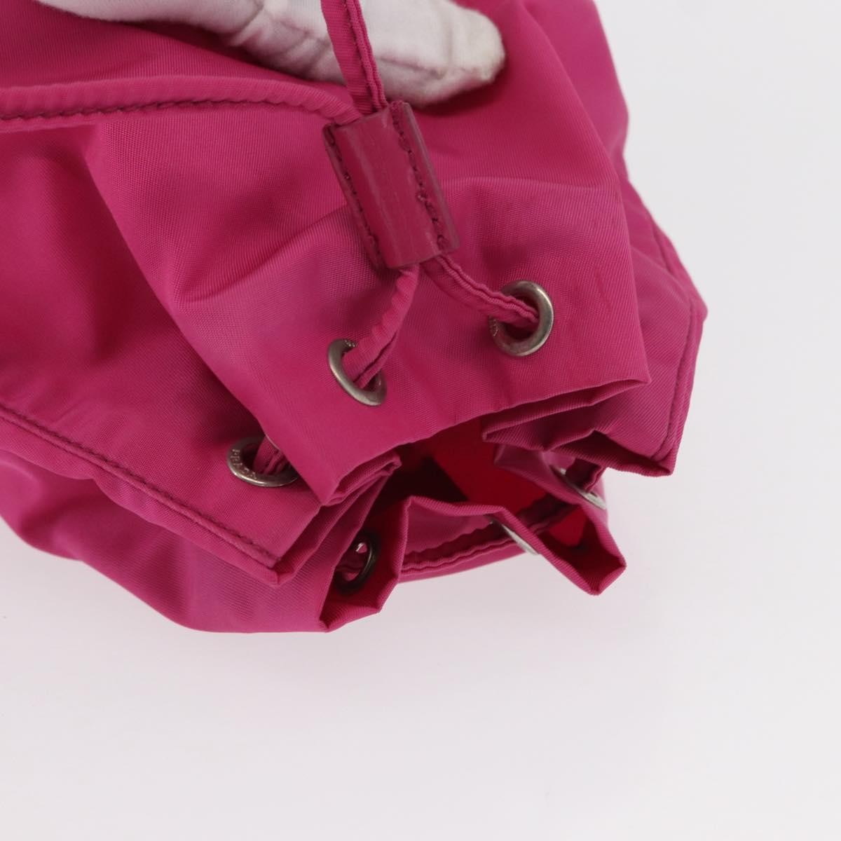 Prada Pochette Nylon Pink Nylon Clutche & Pouche Bag (Pre-Owned)