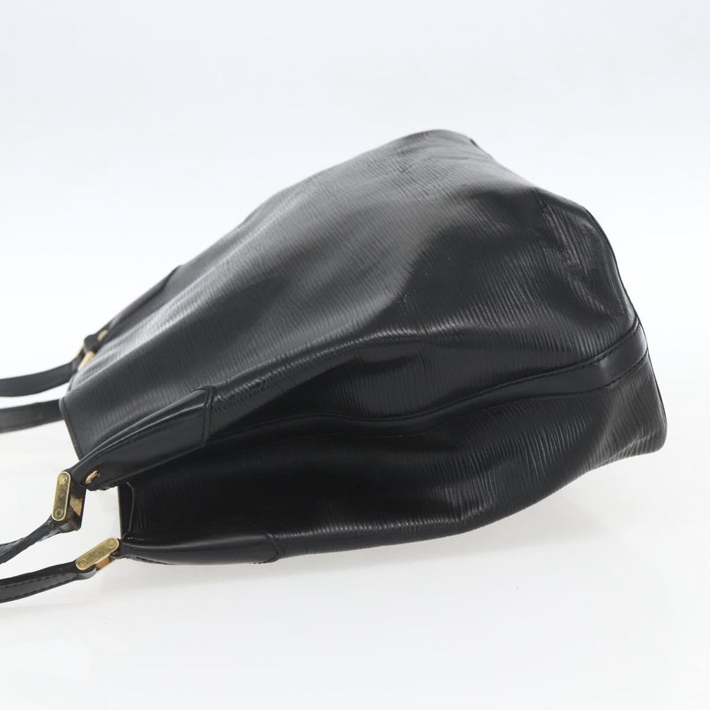 Louis Vuitton Mandara Handbag Epi Leather Black Leather Tote Bag Bag (Pre-Owned)