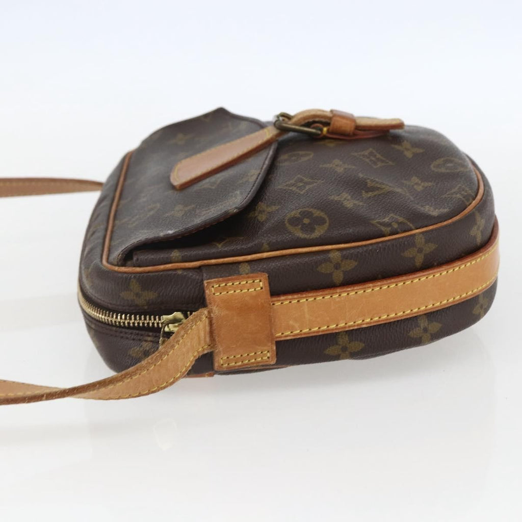 Louis Vuitton Jeune Fille Handbag Monogram Canvas Brown Canvas Shoulder Bag Bag (Pre-Owned)