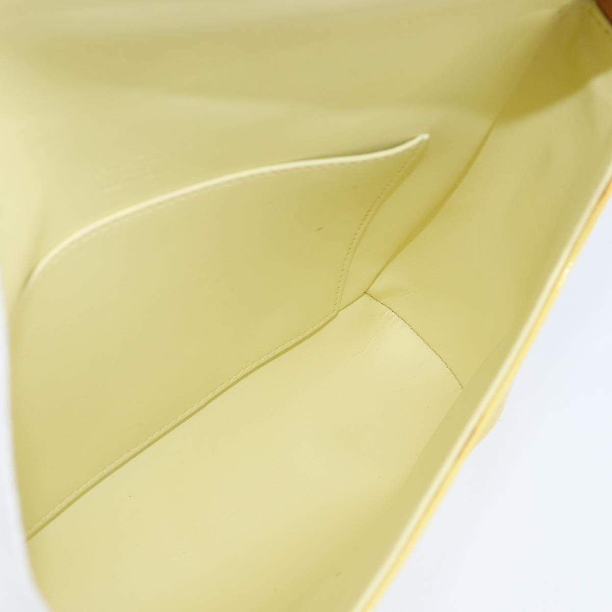 Louis Vuitton Thompson Street Handbag Monogram Vernis Yellow Patent_Leather Shoulder Bag Bag (Pre-Owned)